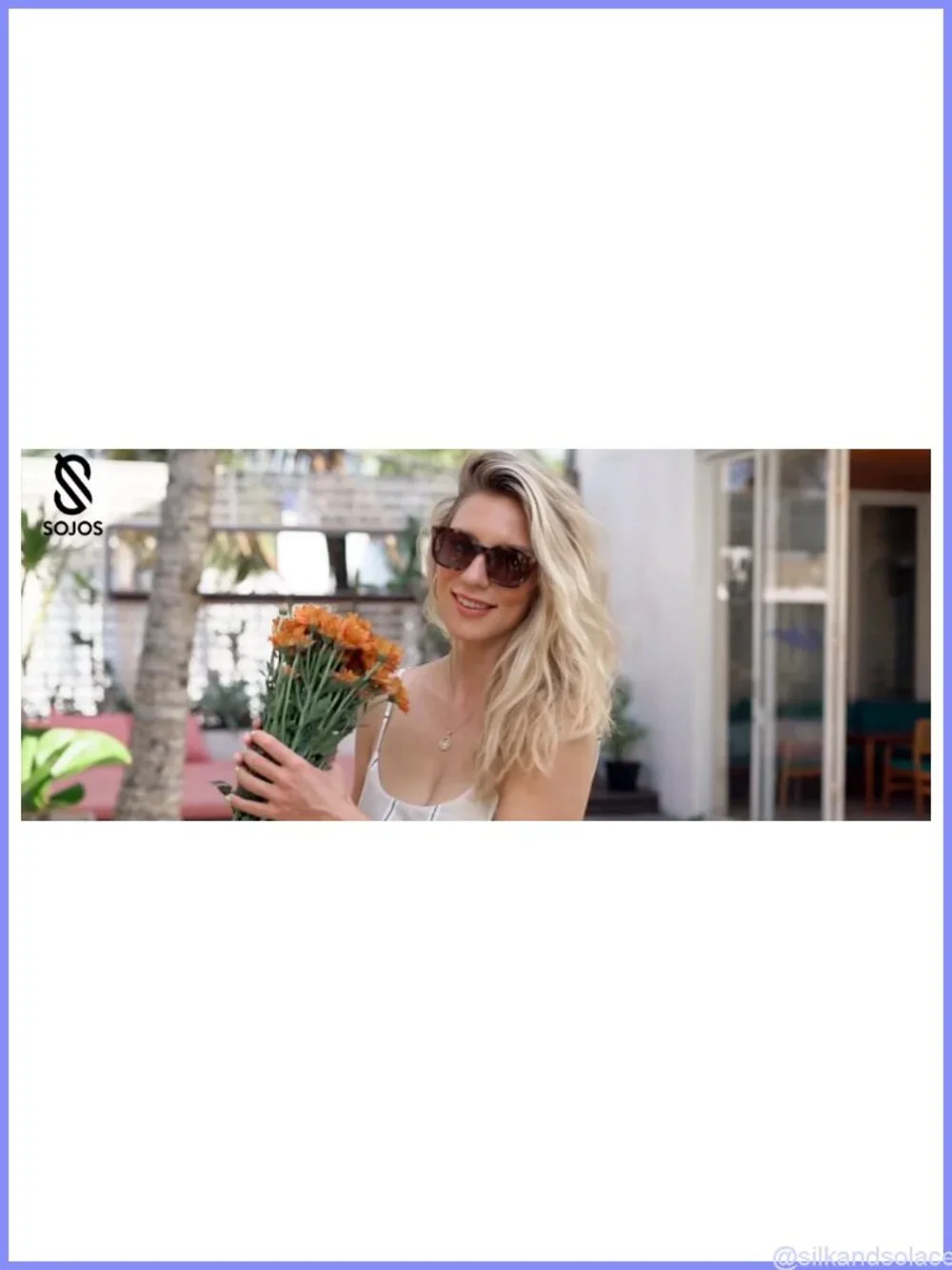 SOJOS Classic Square Polarized Sunglasses Retro Trendy UV400 Sunnies